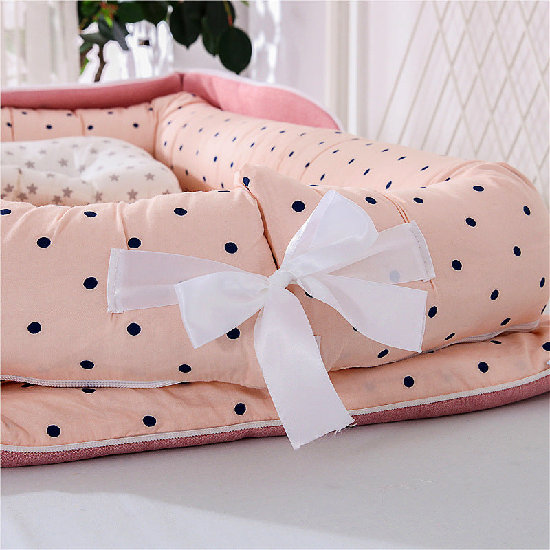 Cotton Portable Foldable Baby Bed