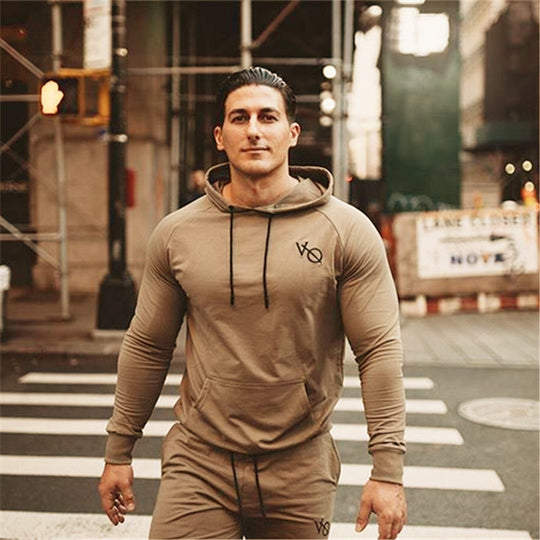 Men's fitness hoodies