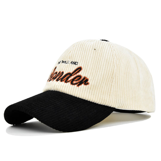 Embroidered Baseball Cap Korean Style Three-dimensional