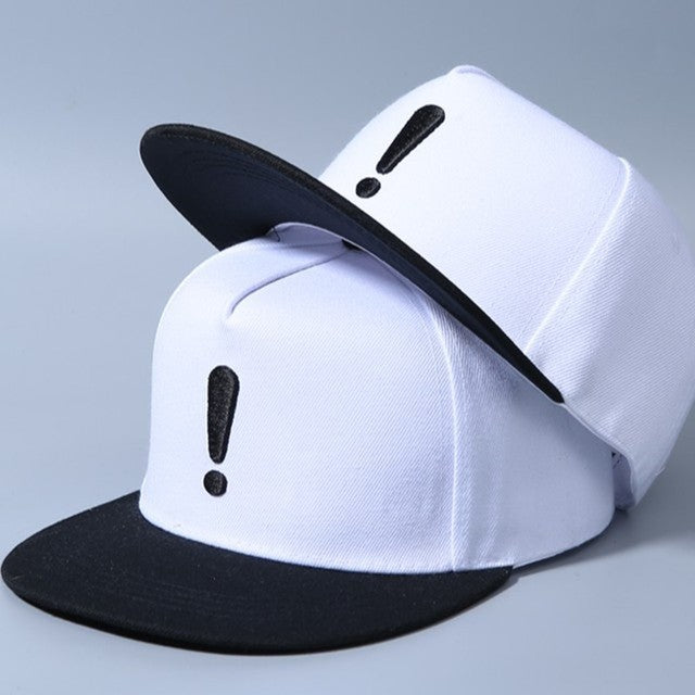 Exclamation Mark Embroidered Baseball Cap