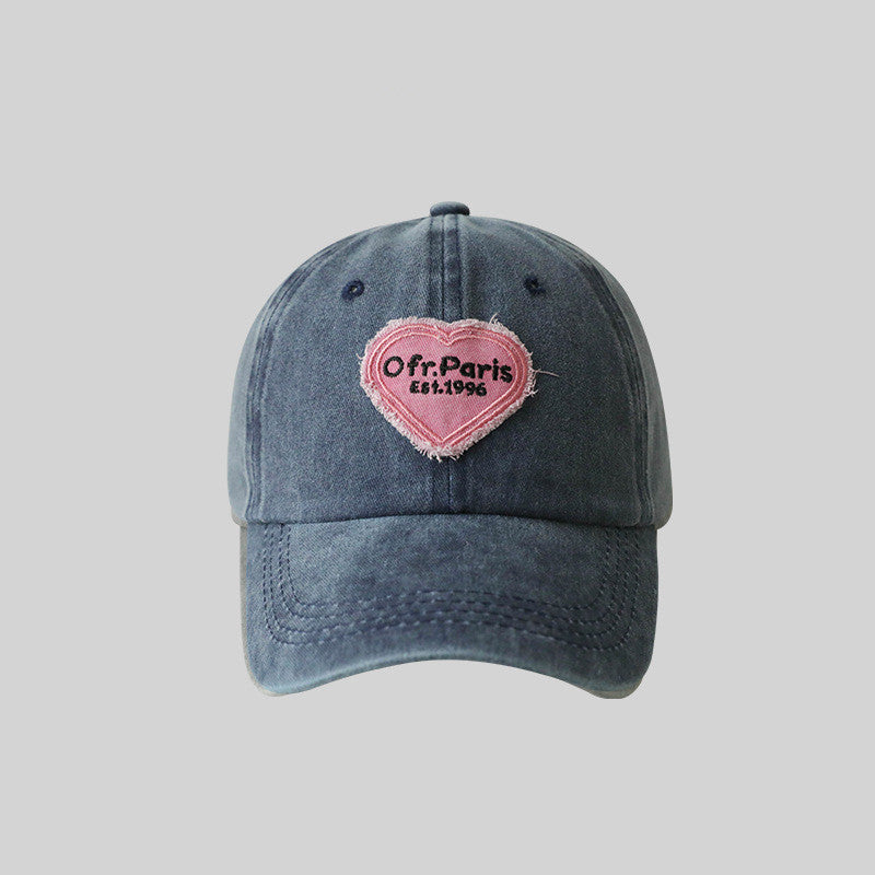 Men's And Women's Fashion Retro Love Baseball Hat