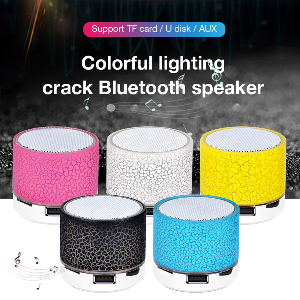 Crack Bluetooth Gift Audio Card Mobile Phone Computer Subwoofer Wireless