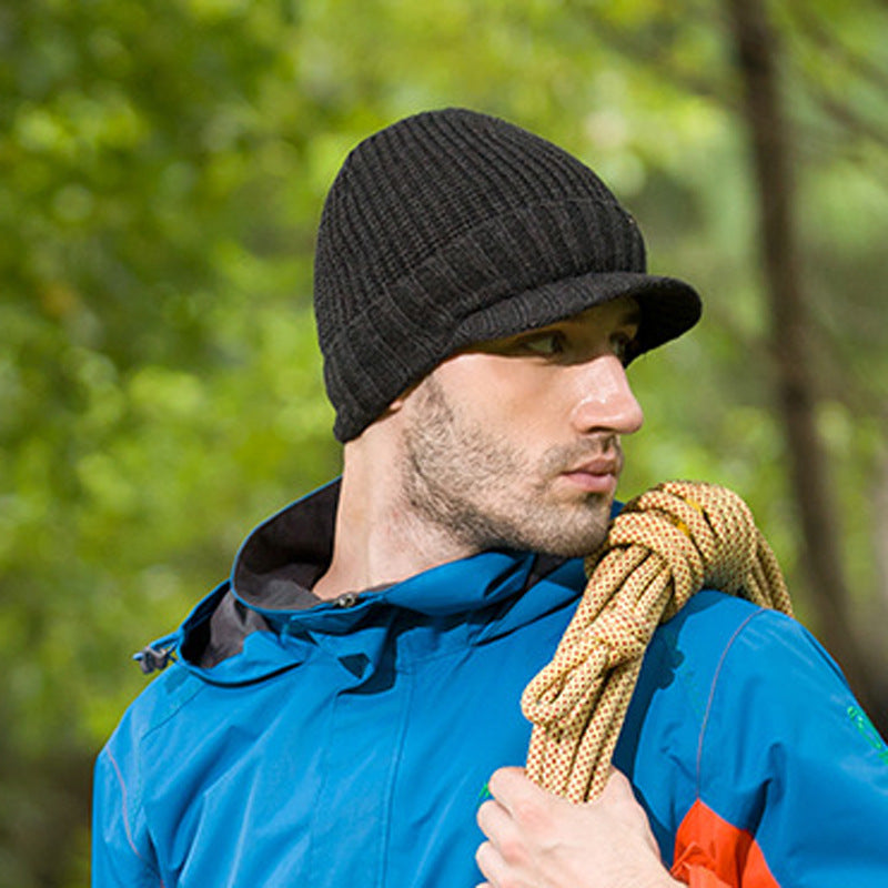 Fashion Trend Men Winter Woolen Hat